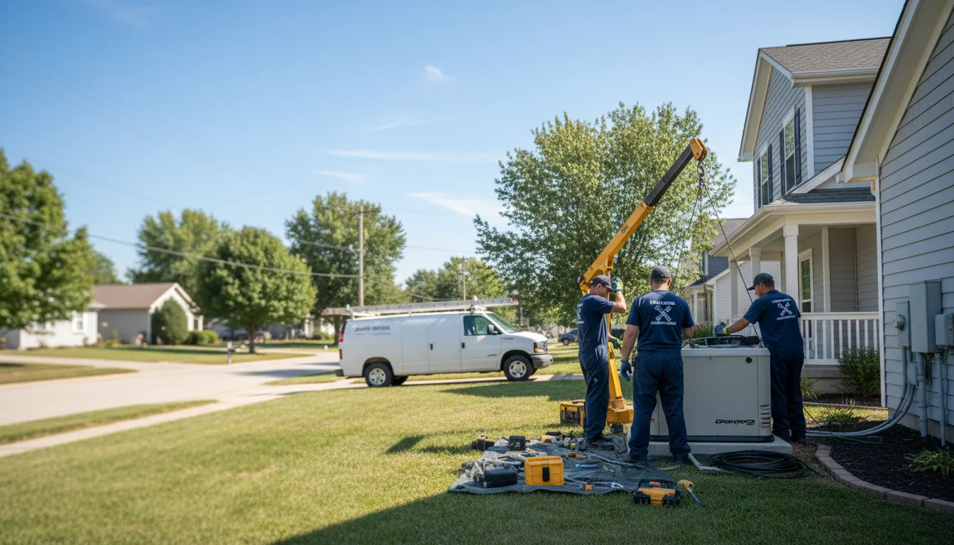 Generator Installation in Vinegar Bend, AL near me